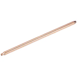 sourcing map Rundes Kupfer Heatpipe zur Kühlung von Laptop CPU GPU Kühlkörper 6 mm x 150 mm