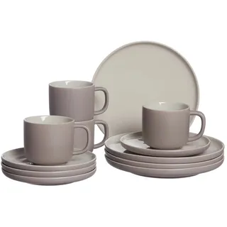 Ritzenhoff & Breker Jasper Kaffeeservice 12-tlg. taupe