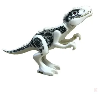Klemos KL-40033 Klemmbaustein Dinosaurier Tyrannosaurus weiß