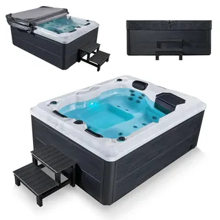 Artsauna Oasis 210 x 160 x 80 cm mit Treppe 