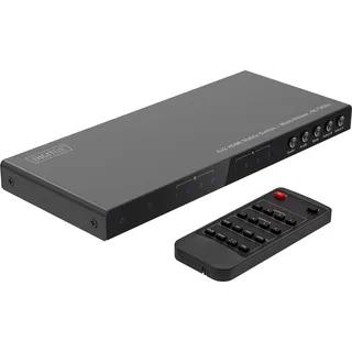 Digitus Preis nur mit voelkner+ | Digitus DS-55345 4+2 Port HDMI-Switch LED-Anzeige, mit Status-LEDs 3840 x 2160 Pixel