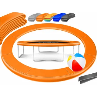 Kesser KESSER® - Trampolin Randabdeckung Ø 244 , 305 , 366 , 426 cm 30cm breit 100% UV-beständig reißfest Federabdeckung , Grün , Blau