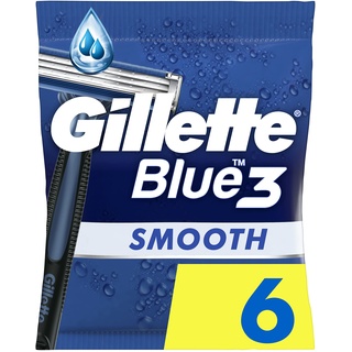 Gillette Blue 3 Smooth Einwegrasierer 6ST