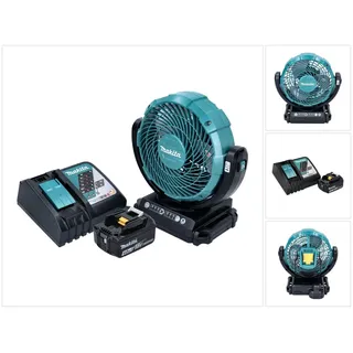 RM1 Akku Ventilator Lüfter 18 V 18 cm inkl. 1 x 4,0 Ah Akku + Ladegerät