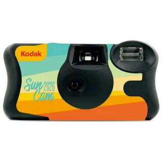 Kodak FunSaver 39 – Einwegkamera mit integriertem Blitz, 39 Aufnahmen, 24-mm-Farbfilm ISO 800, ideal für Schnappschüsse, Reisen, Hochzeiten und unvergessliche Momente