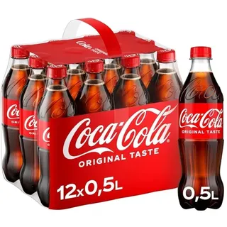 🥤 Coca-Cola Original – 12 x 0,5l (inkl. Pfand)