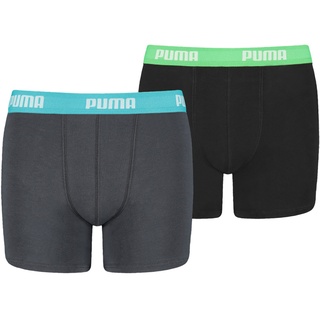 Puma Jungen Basic Boxer, (2 St.), mit Logo Webbund