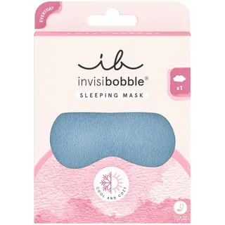 Invisibobble Schlafmaske Damen Augenmaske Kühl- & Wärmeseite Wolke Plüsch | Sweet Dreams – wolkenförmige weiche Schlafmaske, verspielt – Lichtblockierung für erholsamen Schlaf – Beauty Accessoire Reise