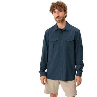 Vaude Rosemoor Ii Langarmhemd - Dark Sea - XL