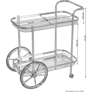 moebel-direkt-online möbel direkt online Servierwagen, Teewagen Servierwagen