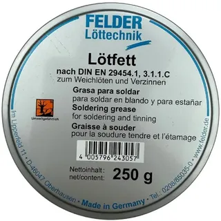 FELDER LÖTTECHNIK Lötfett, 250 g