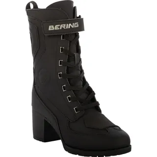 BERING Leonarda 2 wasserdichte Damen Motorrad Stiefel, schwarz, Größe 37