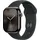 GPS + Cellular 46 mm Titangehäuse schiefer Sportarmband schwarz M/L