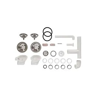 Villeroy & Boch 82620061 Ablaufgarnitur Edelstahl verchromt