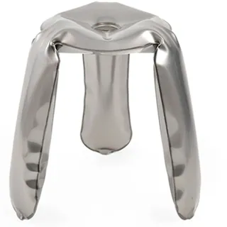 Zieta TM/KLAR Kinderhocker Plopp Mini Stahl, raw Lacquered