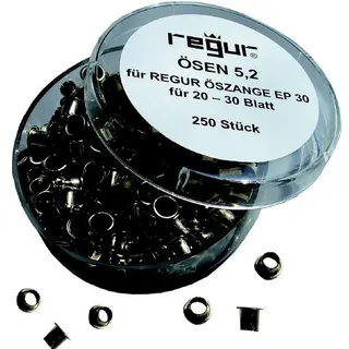 Regur Ösen Länge 5,2mm messing PA=250St