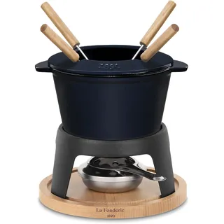 la fonderie 1890 Mont d'Arbois, Weißes Fondueset La Fonderie 1890