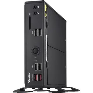Shuttle Barebone slim DS20U3V2 i3-10110U DS20U3 V2 2xSODIMM DDR4 2xM.2 1xSATA 1xHDMI 1xDP 1xVGA (Intel Core i3-10110U), Barebone