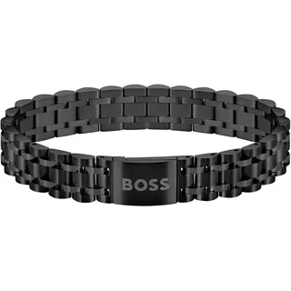 Boss Armband für Herren Kollektion OWAN mit Schwarzer Ionenbeschichtung (IP) - 1580646