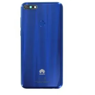 Original Huawei Akkudeckel Y7 2018 Blau 97070THH Rückseite - Blau