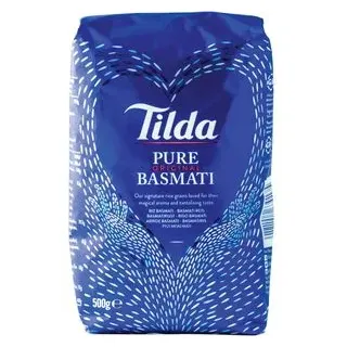 Tilda Reis Pure Basmati aus Indien, Langkorn, lose, 500 g