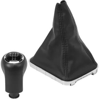 Konuooer Schaltknauf für Zafira B 2005–2014 Schalthebel (5 Gang) Schalthebelkopf Schaltmanschette