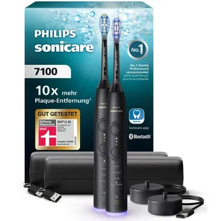 Philips Sonicare 7100 Series HX7429/03 + 2. Handstück Schwarz