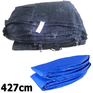 Terena Sicherheitsnetz Premium Ersatznetz für Trampolin 430 cm