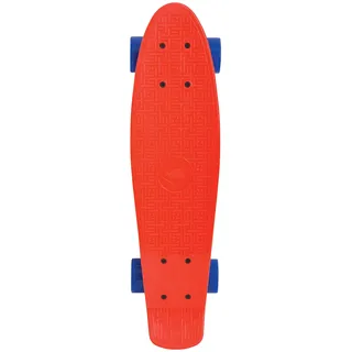 Schildkröt® Retro Skateboard, Premium Board mit Kunststoff-Deck aus haltbarem robustem PP, rutschfester Stand, ABEC7, Alu-Achsen, PU Räder