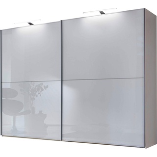 Wiemann Schwebetürenschrank »Orion«, Glasfront weiß