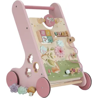 Little Dutch Laufwagen Fairy Garden Multi Activity, Pink
