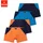für Jungen Jungen 98/104 bunt marine blau blau marine orange marine marine orange Jersey Obermaterial 95 Baumwolle 5 Elasthan körpernah Unterhosen mit coolem Colorblocking für einen sportlichen Auftritt