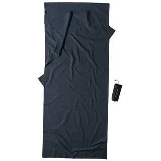 Cocoon Organic Cotton Travel Schlafsack Inlett - Heather Grey - 220 x 90 cm