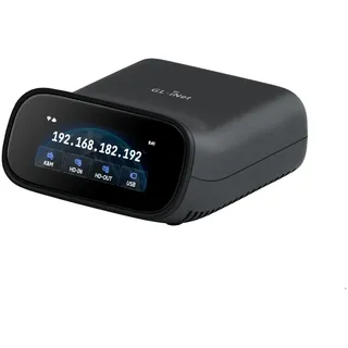 GL.iNet Comet Pro (GL-RM10) Remote KVM over Wi-Fi, Dual Band Wi-Fi 6, 4K@30FPS Passthrough, Touchscreen, 32GB eMMC, Tailscale Support, Remote Access for Disaster Recovery, Home Office, IT professional