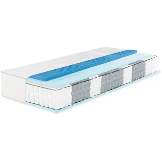 f.a.n. 7-Zonen Boxspring-Matratze mit integrierter Thermogel-Auflage (H4, 100 x 200 cm)