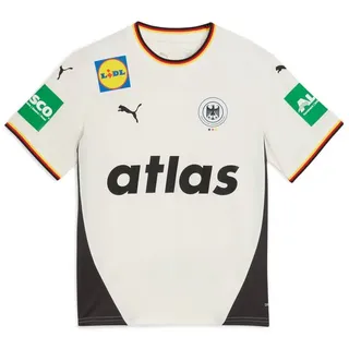 Puma DHB Handball Home JR Kinder T-Shirt, weiß - 176