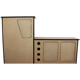 MonsterShop VW T4 T5 Camper Van Wohnwagen Küche Linkslenker