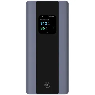 5G Mobile WiFi Pro 5, E6888, Wi-Fi 6 AX3000, DL 3600 Mbit/s/UL 500 Mbit/s, tragbarer mobiler Hotspot-Mobilrouter mit SIM-Karte, 7000-mAh-Akku als Powerbank