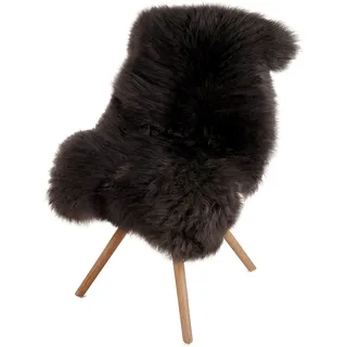 Dekorationsfelle, Vorlegerfelle, 100-110 cm lang, early grey