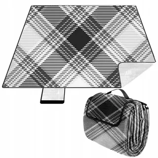 krumad Picknickdecke grau 200 x 200 cm