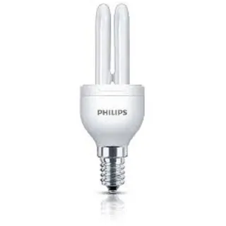 6x Philips Genie ESaver 5W WW E14 230-240V 5 Watt Kompaktleuchtstofflampe Neu & Ovp