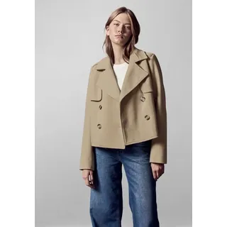 street one studio Damen, Kurzer Trenchcoat - 46
