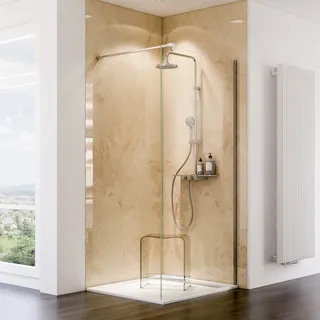 Schulte ExpressPlus Duschrückwand Beige
