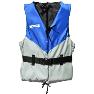 Navyline Unisex 50N Schwimmhilfe Schwimmweste, Farbe:blau/grau, Größe:50-70kg