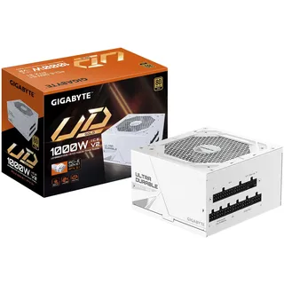 Gigabyte UD1000GM PG5 V2 ICE 1000W ATX Netzteil, 80+ Gold, PCIe5.1, ATX3.1 voll modular