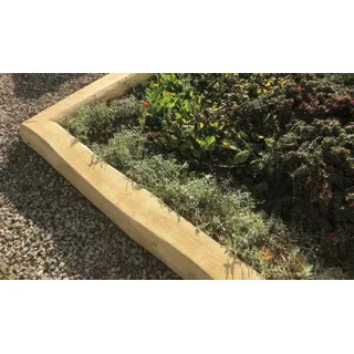 Holzschwelle Robinie – Holzschwellen aus Robinie, naturbelassen - Gartenschwellen – ideale Holzschwellen für Landschaftsgestaltung