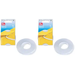 Prym 6 mm 9 m Wonder Tape, Polyester, transparent 6,5 x 6,5 x 0,6 cm (Packung mit 2)