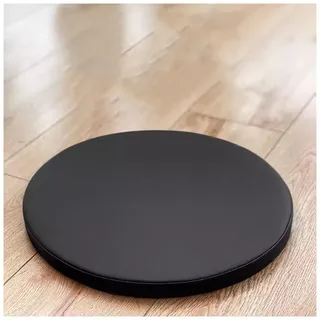 IJQXLA 35 * 35cm Sitzkissen Rund Sitzkissen Stuhl Memory Foam aus Kunstleder Sitzkissen Boden Rund Sitzauflagen Dauerhaft rutschfest Gemütlich Sitzpolster für Tatami Garten Büro