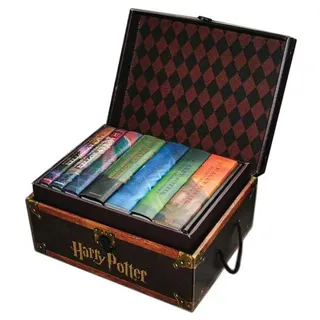 Scholastic Harry Potter Hardcover Boxed Set: Books 1-7 (Trunk)