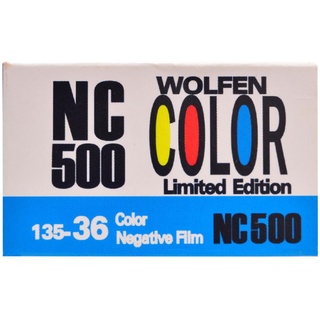 Wolfen NC500 Farbnegativfilm, 36 Aufnahmen